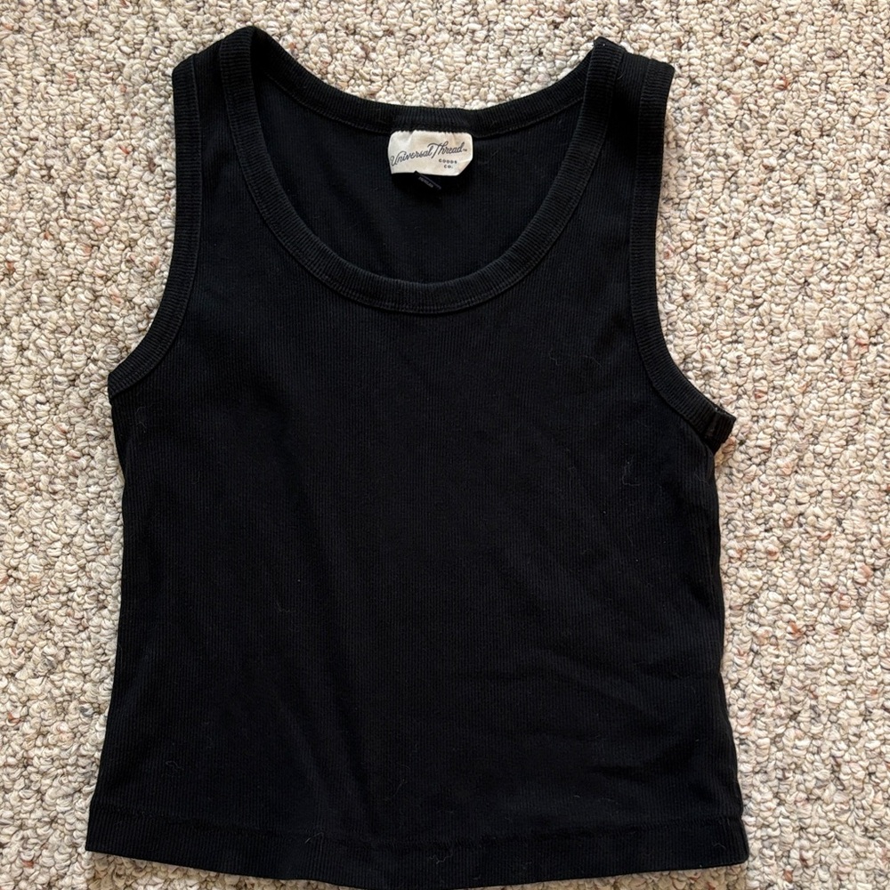 Universal Thread Classic Black Tank Top